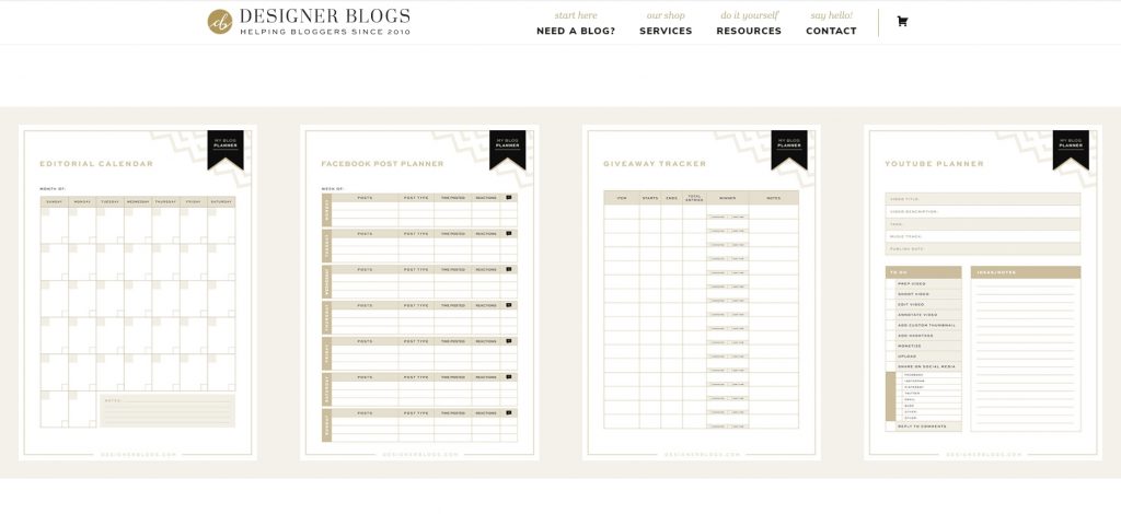Designer Blogs 網站 | iPad digital planner | me.Learning