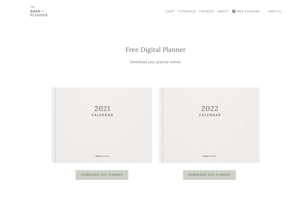 2022 dashplanner 1 | 免費下載10個 iPad 電子手帳 digital planner 可用在 GoodNotes 和Notability - 2022年度整理 | me.Learning | digital paper | goodnotes | Notability